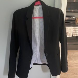 Black suit jacket
